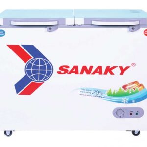 Tủ đông Sanaky VH-2599W2KD 195 lít 2 ngăn đông mát