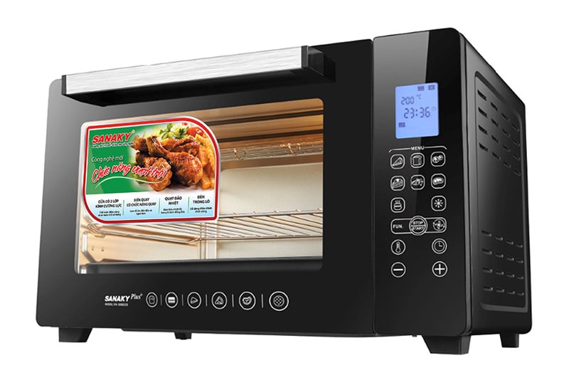 lo nuong sanaky vh 5088s2d - Lò nướng Sanaky 50 lít VH-5088S2D Lò nướng Sanaky 50 lít VH-5088S2D bảng điều chỉnh cảm ứng dễ sử dụng