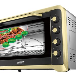 Lò nướng Sanaky VH-129N2D 120 lít màu vàng chính hãng