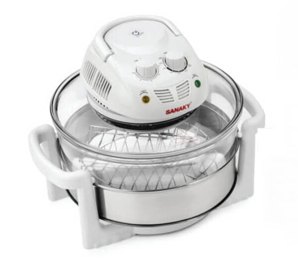 Nồi nướng thủy tinh Sanaky VH-158T/D công nghệ nướng bằng điện trở