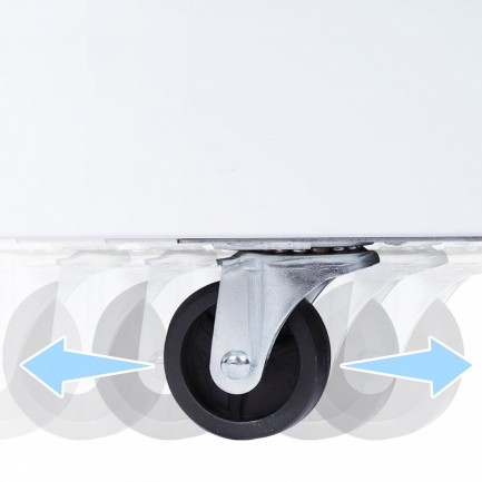 sanaky 1399hy3 mo ta 08 - Tủ đông Sanaky VH-1399HY3 1143.5 lít Inverter Tủ đông Sanaky VH-1399HY3 1143.5 lít inverter trang bị 8 bánh xe chịu lực dễ di chuyển