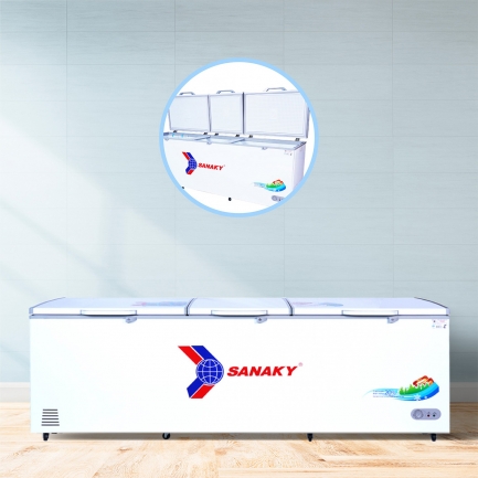 sanaky vh 1199hy thiet ke sang trong - Tủ đông Sanaky VH-1199HY 900 lít Thiết kế tinh tế, sang trọng