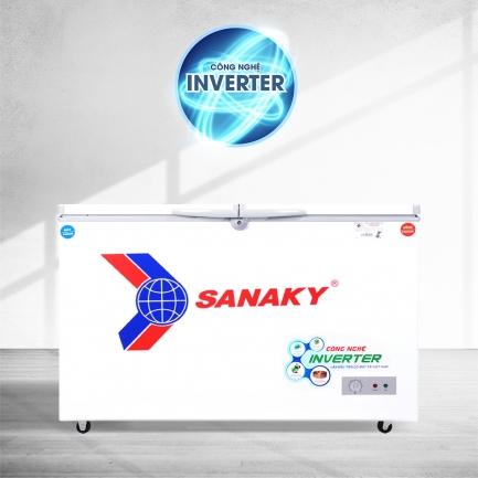 sanaky vh 3699w3 inverter - Tủ đông Sanaky VH-3699W3 260 lít Inverter Tủ đông Sanaky VH-3699W3 có công nghệ inverter tiết kiệm điện vượt trội