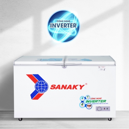 sanaky vh 4099a3 inverter - Tủ đông Sanaky VH-4099A3 305 lít Inverter Tủ đông Sanaky inverter 305 lít VH 4099A3 có công nghệ inverter tiết kiệm điện lên đến 50%