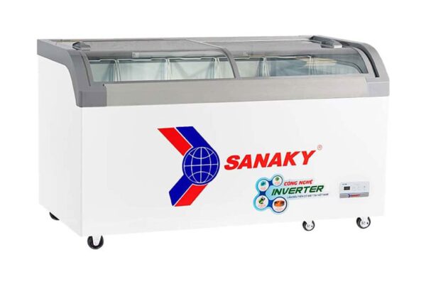 Tủ đông Sanaky VH-899K3A 500 lít inverter nắp kính lùa chính hãng