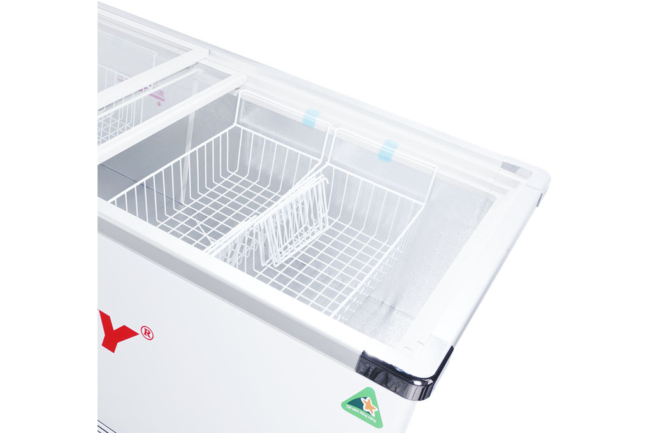 sanaky vh 999k kinh lua - Tủ đông Sanaky VH-999K 516 lít Giỏ đựng đồ tiện lợi tách biệt có thể bỏ ra khi không sử dụng.