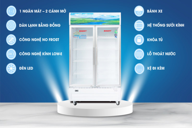 tinh nang noi bat cua tu mat sanaky 900 lit vh 1009hp the he moi - Tủ mát Sanaky VH-1009HP 900 lít Các tính năng nổi bật của tủ mát Sanaky 900 lít VH-1009HP
