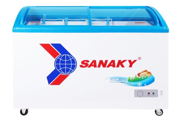 Tủ đông Sanaky VH-4899K 324 lít nắp kính lùa cong chính hãng