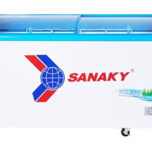 Tủ đông Sanaky VH-6899K 437 lít nắp kính lùa cong chính hãng