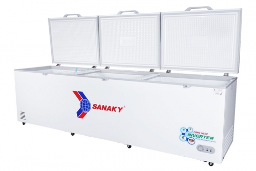tu dong sanaky vh 1399hy3 new 2 - Tủ đông Sanaky VH-1399HY3 1143.5 lít Inverter Tổng quan thiết kế của tủ đông Sanaky VH-1399HY3 1143.5 lít inverter tiết kiệm điện