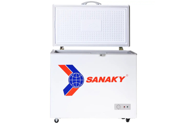 tu dong sanaky vh 2599hy2 1 ngan 1 canh mo - Tủ đông Sanaky VH-2599HY2 208 lít Tủ đông Sanaky VH-2599HY2 với thiết kế 1 ngăn đông 1 cánh mở