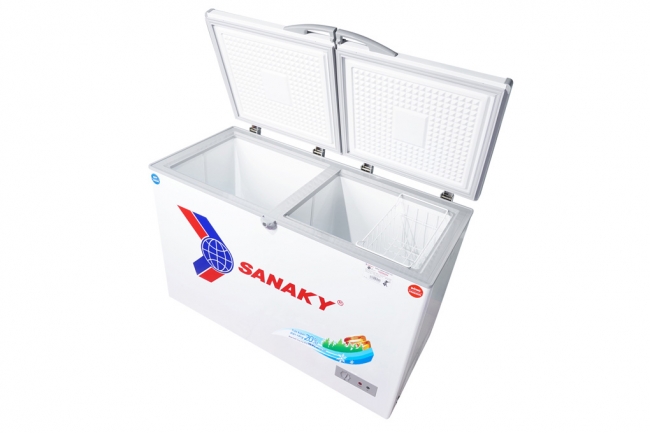tu dong sanaky vh 4099w1 5 - Tủ đông Sanaky VH-4099W1 280 lít Lòng tủ đông Sanaky VH-4099W1 được làm từ côi phẳng phủ nhựa
