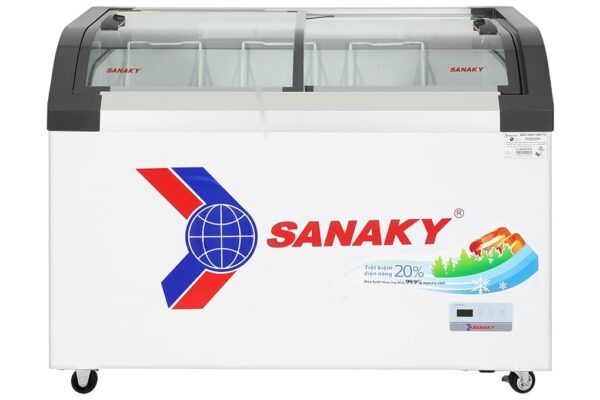 Tủ đông Sanaky VH-4899KB 350 lít nắp kính lùa chính hãng giá tốt