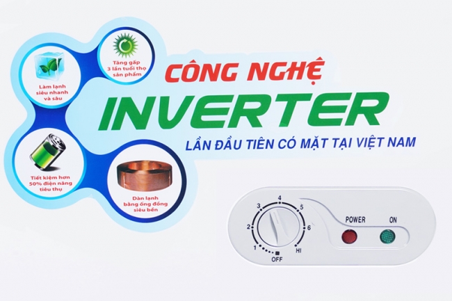 tu dong sanaky vh 5699w3 5 - Tủ đông Sanaky VH-5699W3 365 lít Inverter Tủ đông Sanaky inverter 365 lít VH-5699W3 có bảng điều chỉnh nhiệt độ bên ngoài tủ dễ sử dụng