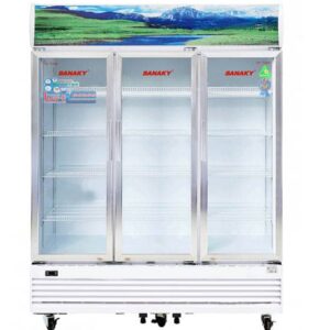 Tủ mát Sanaky VH-1520HP3 dung tích 1400 lít, inverter tiết kiệm điện, 3 cánh mở chính hãng