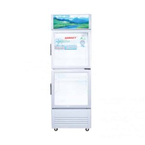 Tủ mát Sanaky inverter 170 lít VH-218W3L 2 cánh mở trên dưới
