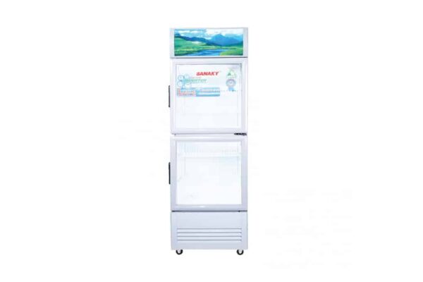 Tủ mát Sanaky inverter 170 lít VH-218W3L 2 cánh mở trên dưới