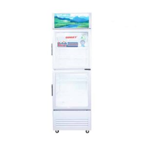 Tủ mát Sanaky VH-218WL dung tích 170 lít, 2 cánh mở trên dưới