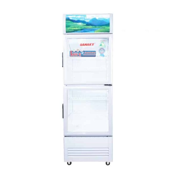 Tủ mát Sanaky VH-258WL dung tích 200 lít, 2 cánh mở trên dưới