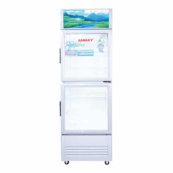 Tủ mát Sanaky VH-408W3L 340 lít inverter tiết kiệm điện