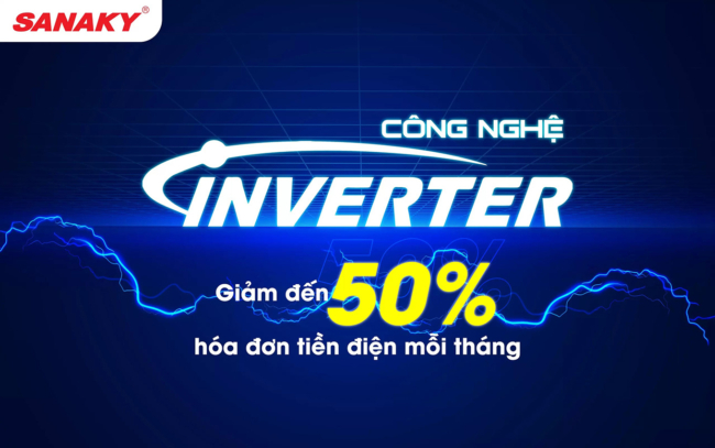 vh 1199hy4k cong nghe inverter - Tủ đông Sanaky VH-1199HY4K 900 lít Inverter Công nghệ Smart Inverter giúp tủ đông sanaky inverter 900 lít VH-1199HY4K siêu tiết kiệm điện lên đến 50%