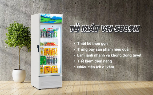 vh 5809k tinh nang noi bat - Tủ mát Sanaky VH-5089K 480 lít Một số tính năng nổi bật của tủ mát Sanaky VH 5089K dung tích 480 lít
