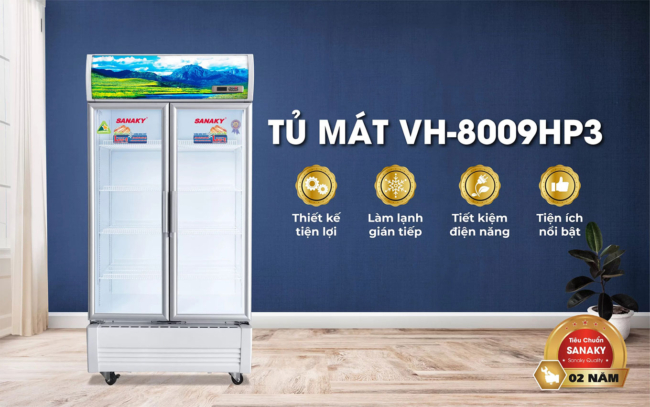 vh 8009hp3 tinh nang noi bat - Tủ mát Sanaky VH-8009HP3 700 lít Inverter Các tính năng nổi bật tủ mát Sanaky DAVH-8009HP3 dung tích 700 lít inverter
